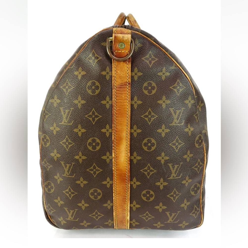 Louis Vuitton Classic Monogram Tan Duffel Bag - Picture 3 of 16